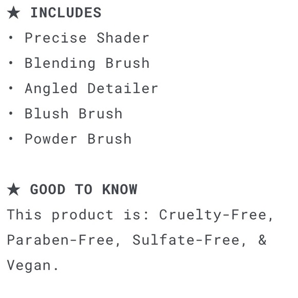 🎀 Hello Kitty x The Crème Shop luv wave makeup brush set NWT - Picture 15 of 15